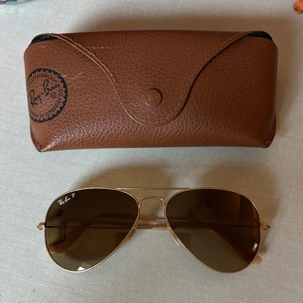 Polarized Ray-Ban Aviators